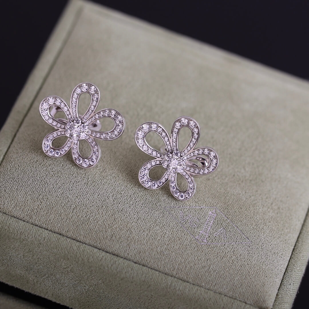 Van Cleef&Arpels сережки золоті