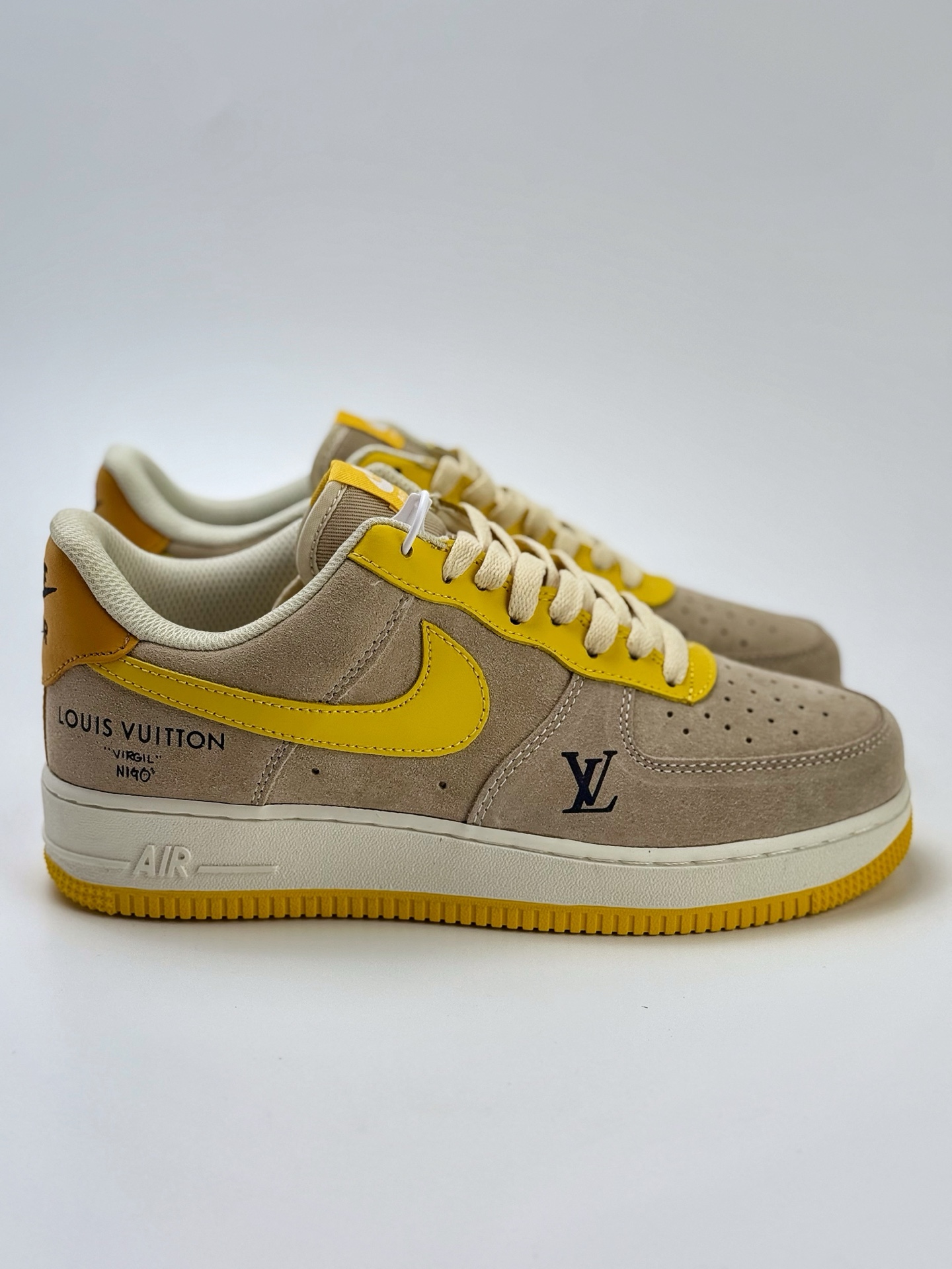 Nike Air Force 1 Low 07 x Louis Vuitton Brown HQ2037-322