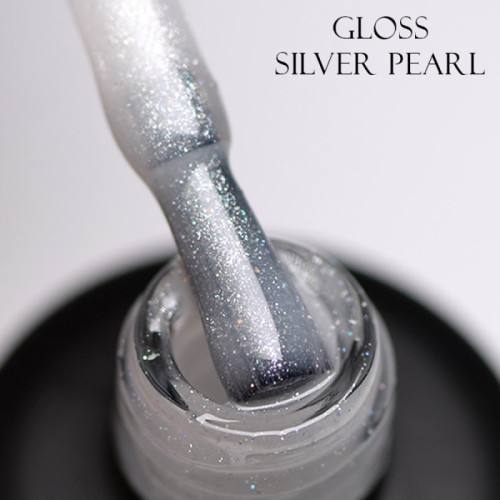 Камуфлююча база SILVER PEARL GLOSS Premium French Base
