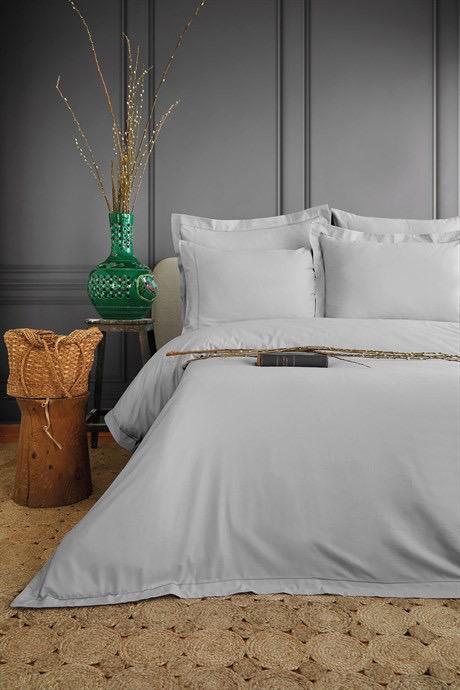 Комплект постільної білизни Michelle Issimo Home 300 ТС Сірий