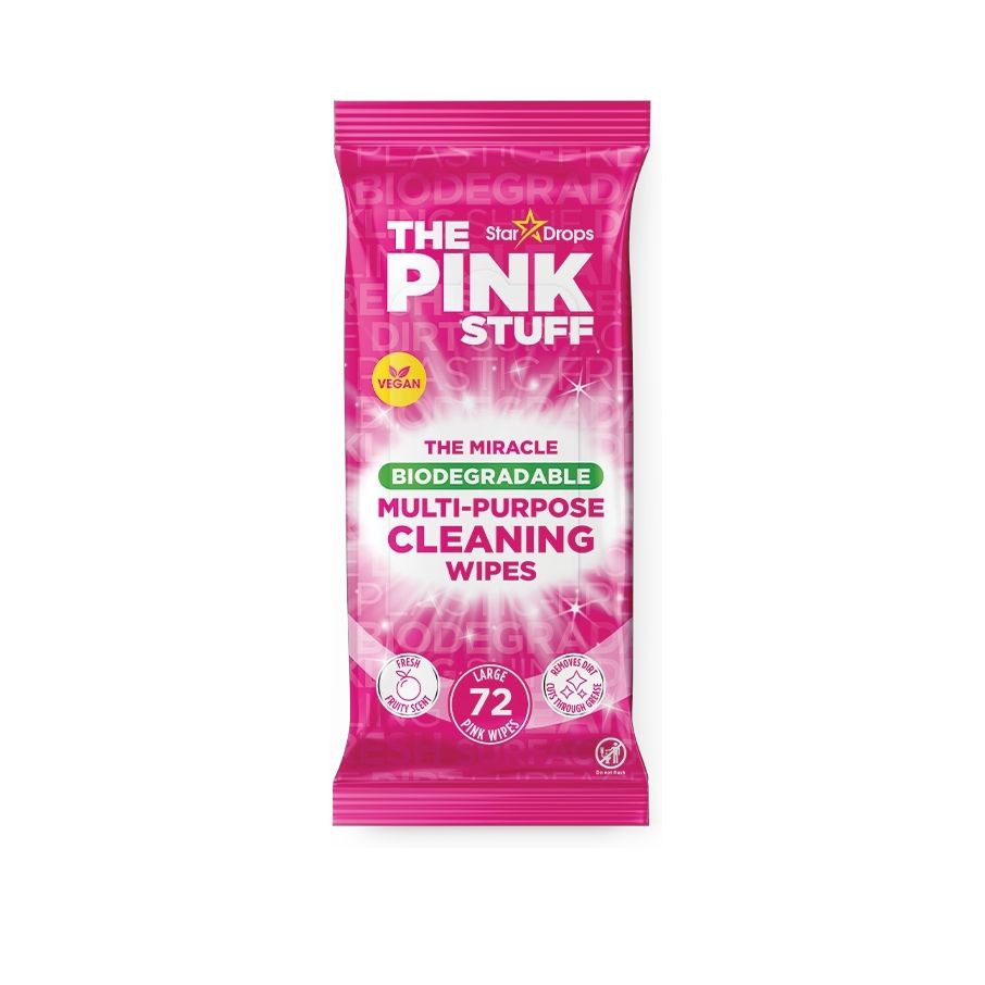 Чудо серветки для прибирання The Pink Stuff Multi-purpose Biodegradable Wipes