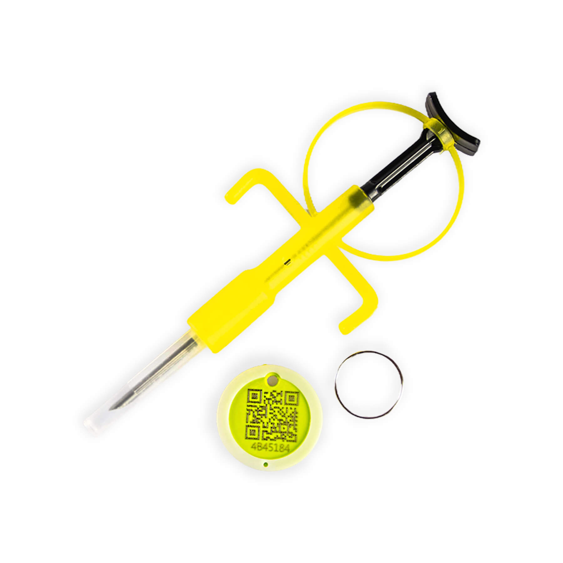 Чіпмікро для тварин Animall TAG з ін'єктором+ бірка з QR-кодом р.2x12 мм №1 (інд./уп)