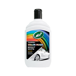 Поліроль для кузова з відновленням кольору Turtle Wax Color Magic White біла 500 мл