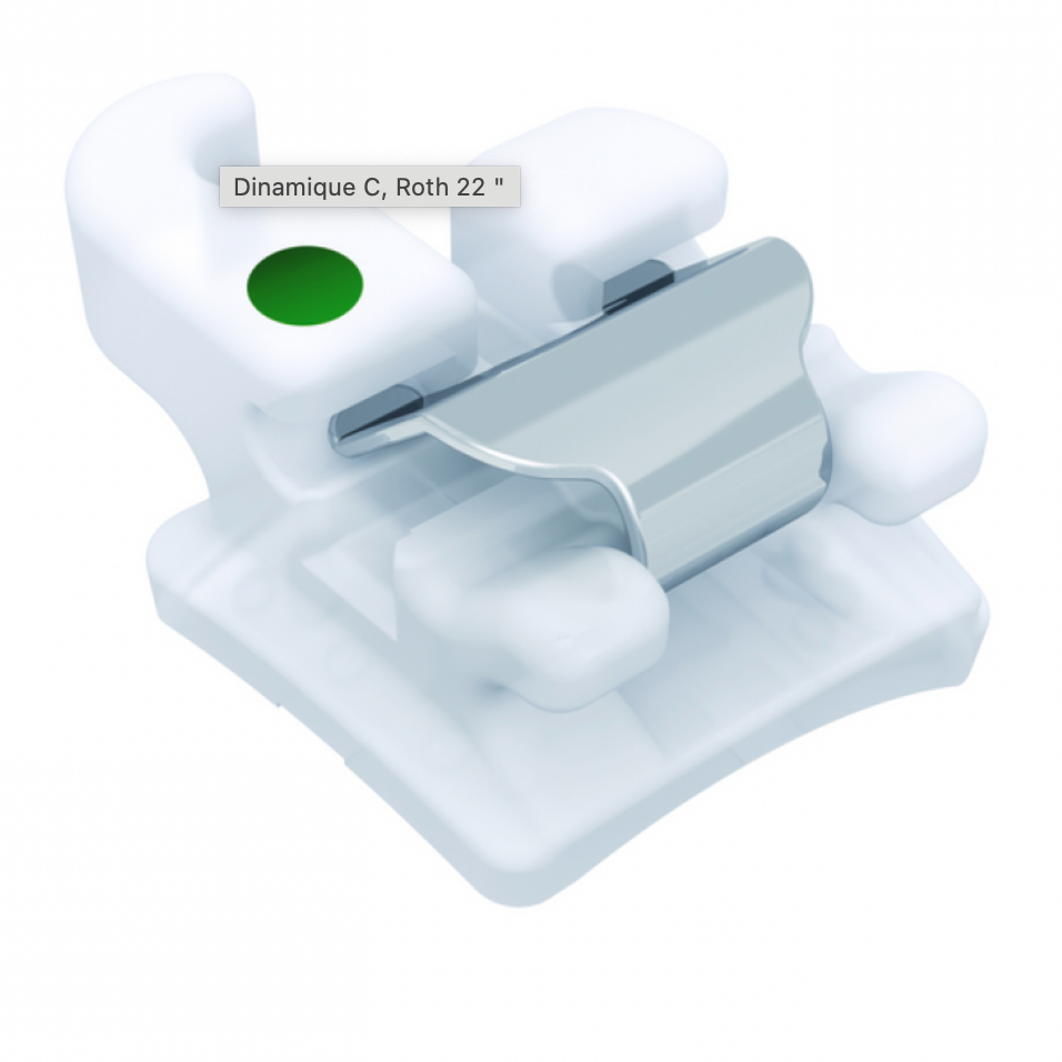 Брекети самолігуючі Dentaurum Dinamique C Roth 022