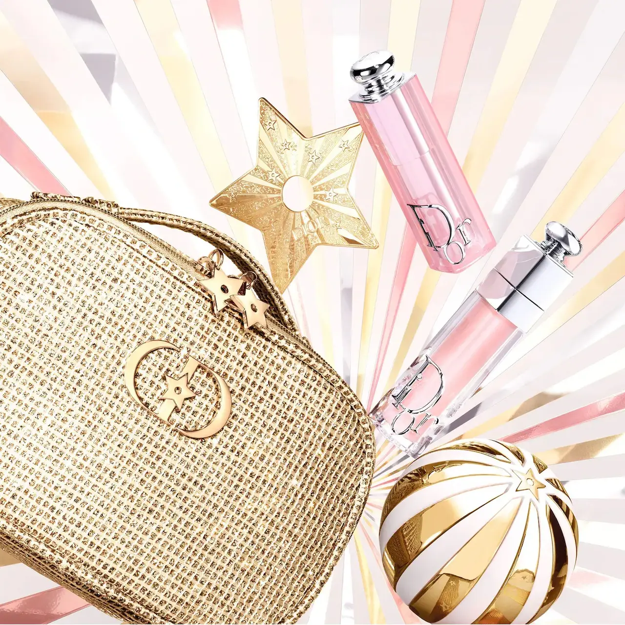 Подарунковий набір DIOR The Pink Glow Ritual Makeup Set