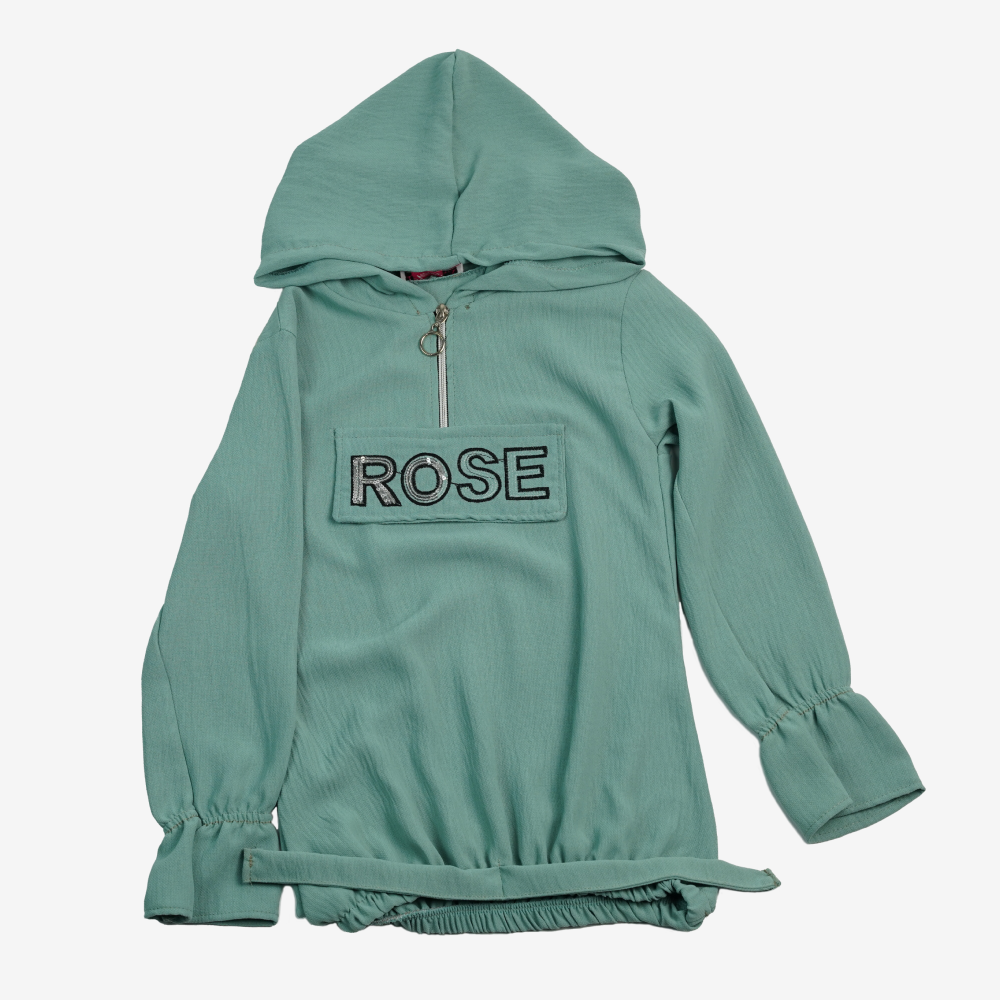 Блузка з капішоном