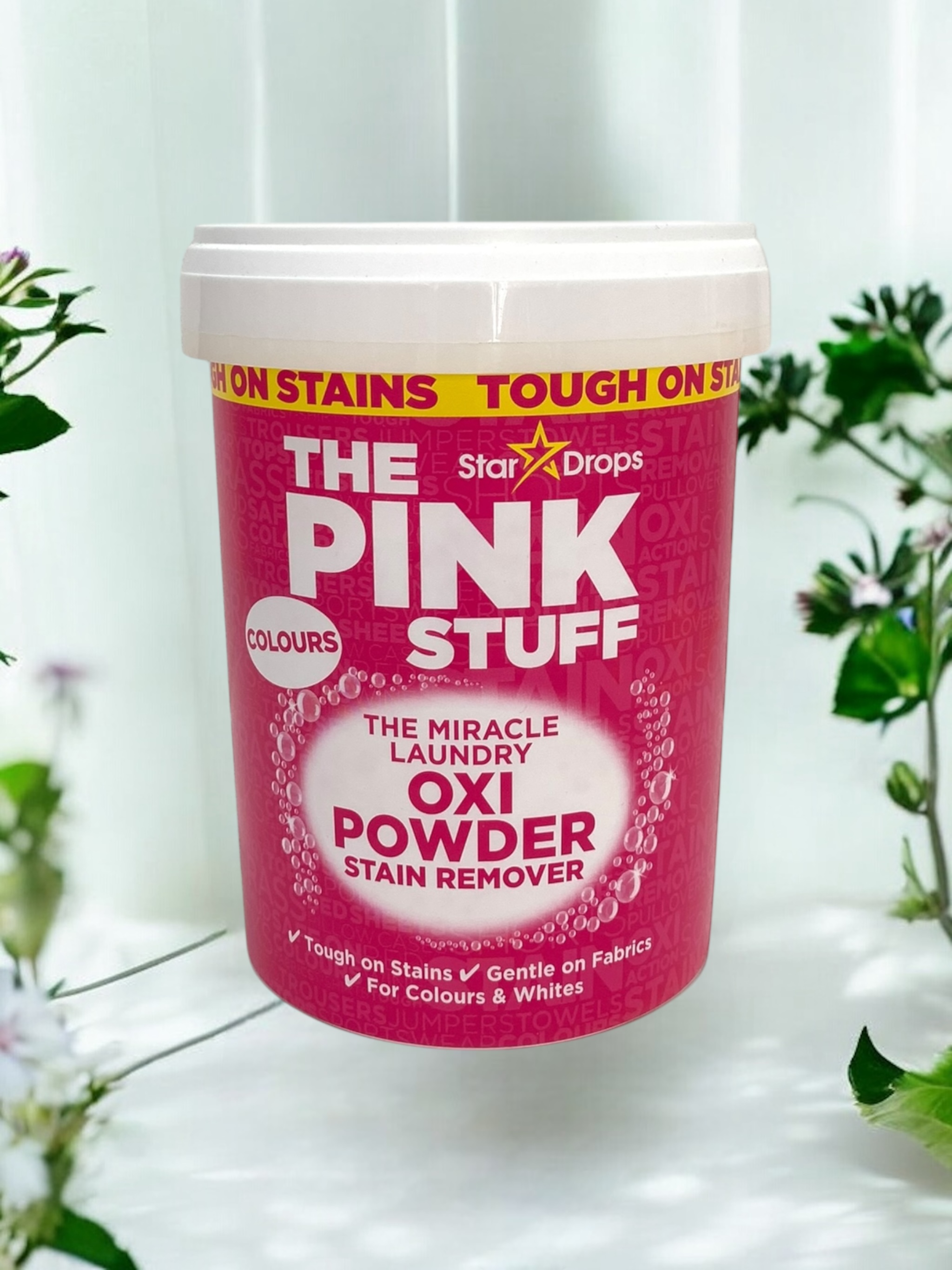 The Pink Stuff Stain Remover Powder for Colours Плямовивідник для кольорових речей (1кг)