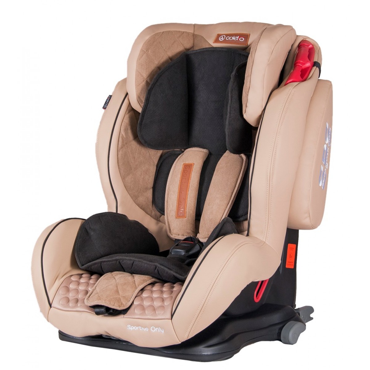 Автокрісло Coletto Sportivo Isofix 9-36 beige, бежевий