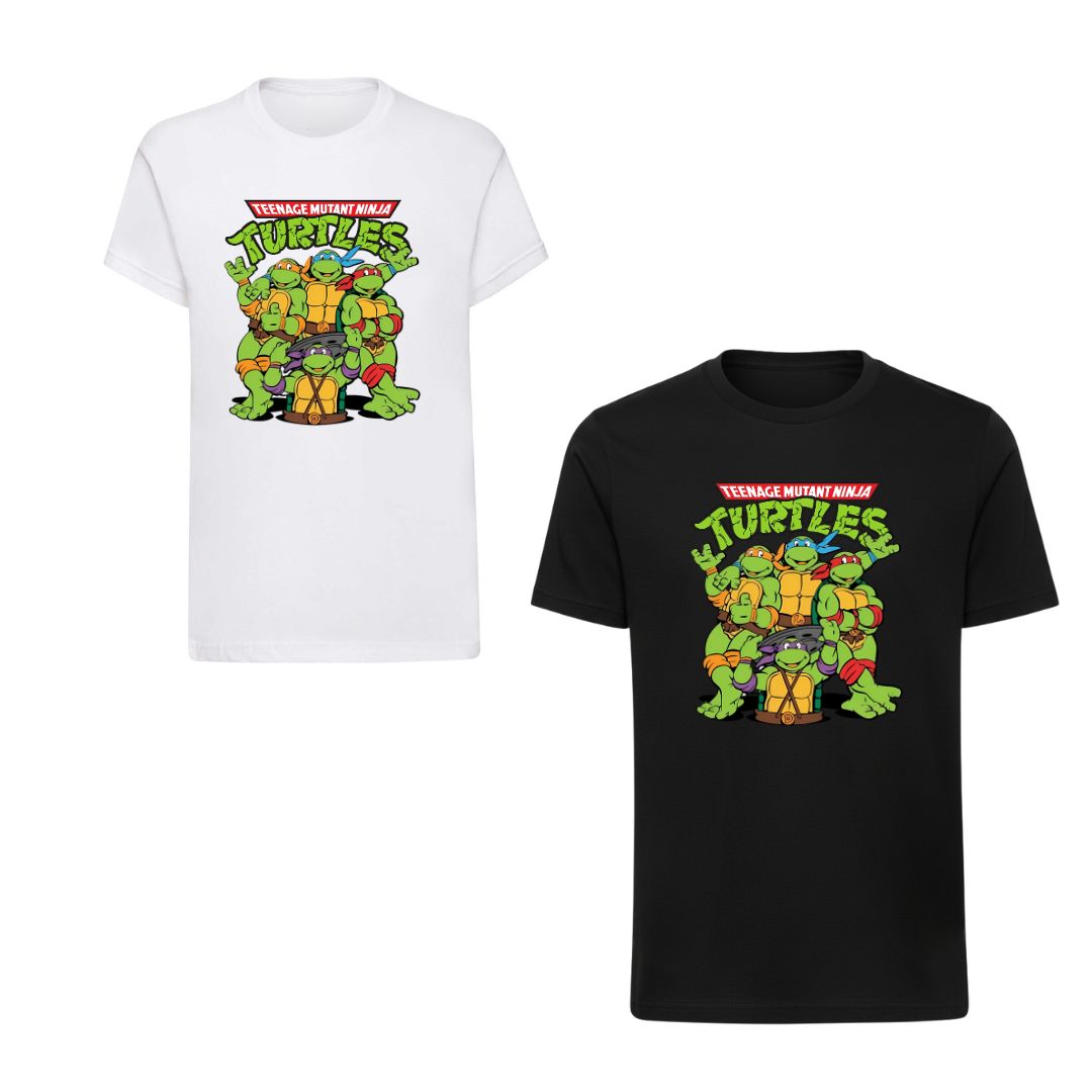 Дитяча футболка з принтом Черепашки Ніндзя