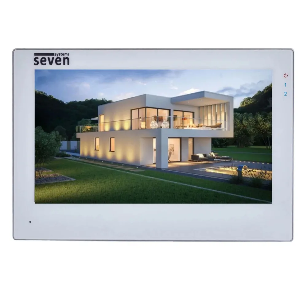 IP-відеодомофон 7 дюймів з Wi-Fi SEVEN DP-7577FHDW - IPS white