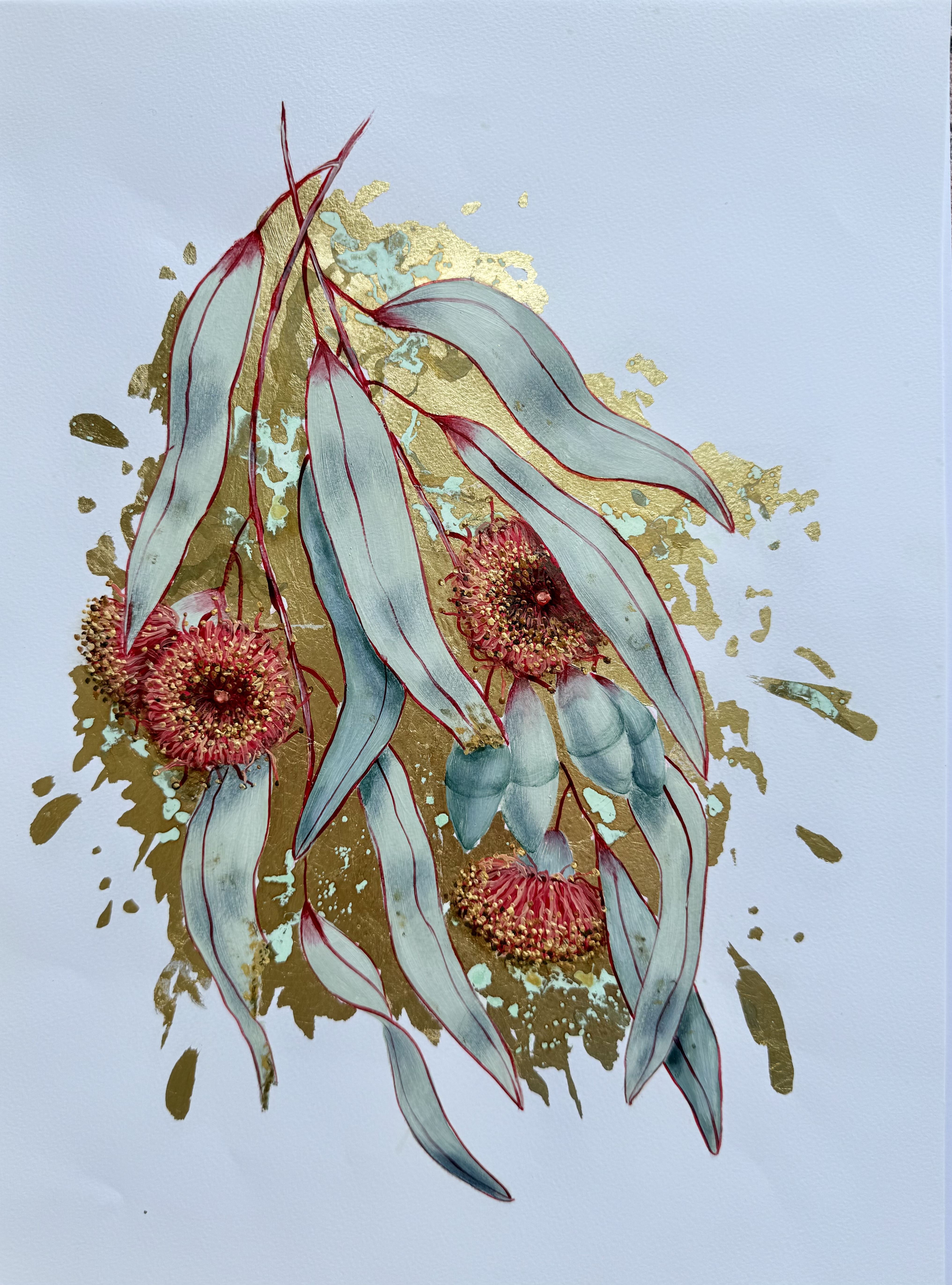 Gum leaves bloom I