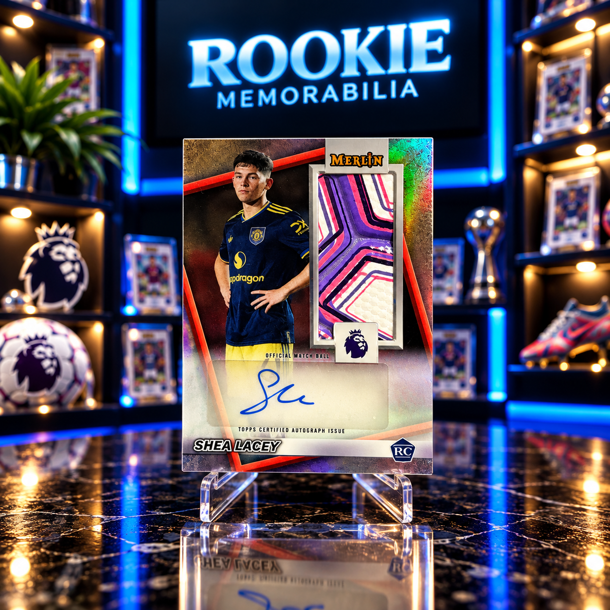Shea Lacey Auto Premier League BALL RAW