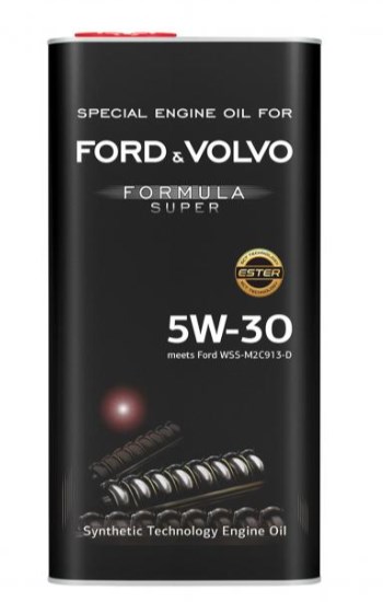 Моторна олива синтетична 5W-30 Fanfaro FORD & VOLVO 5л, метал