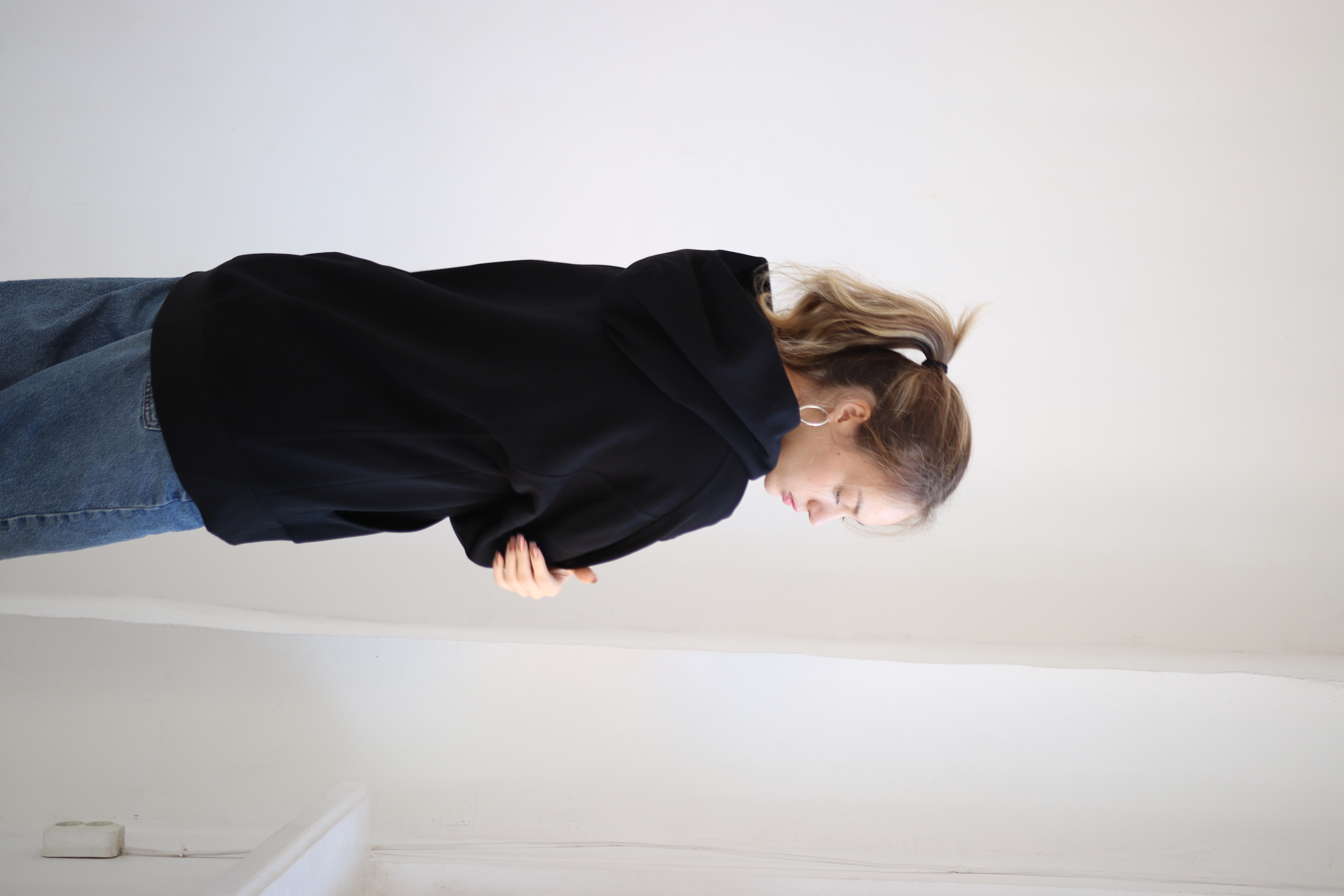 Чорний худі "Фортеця JV"