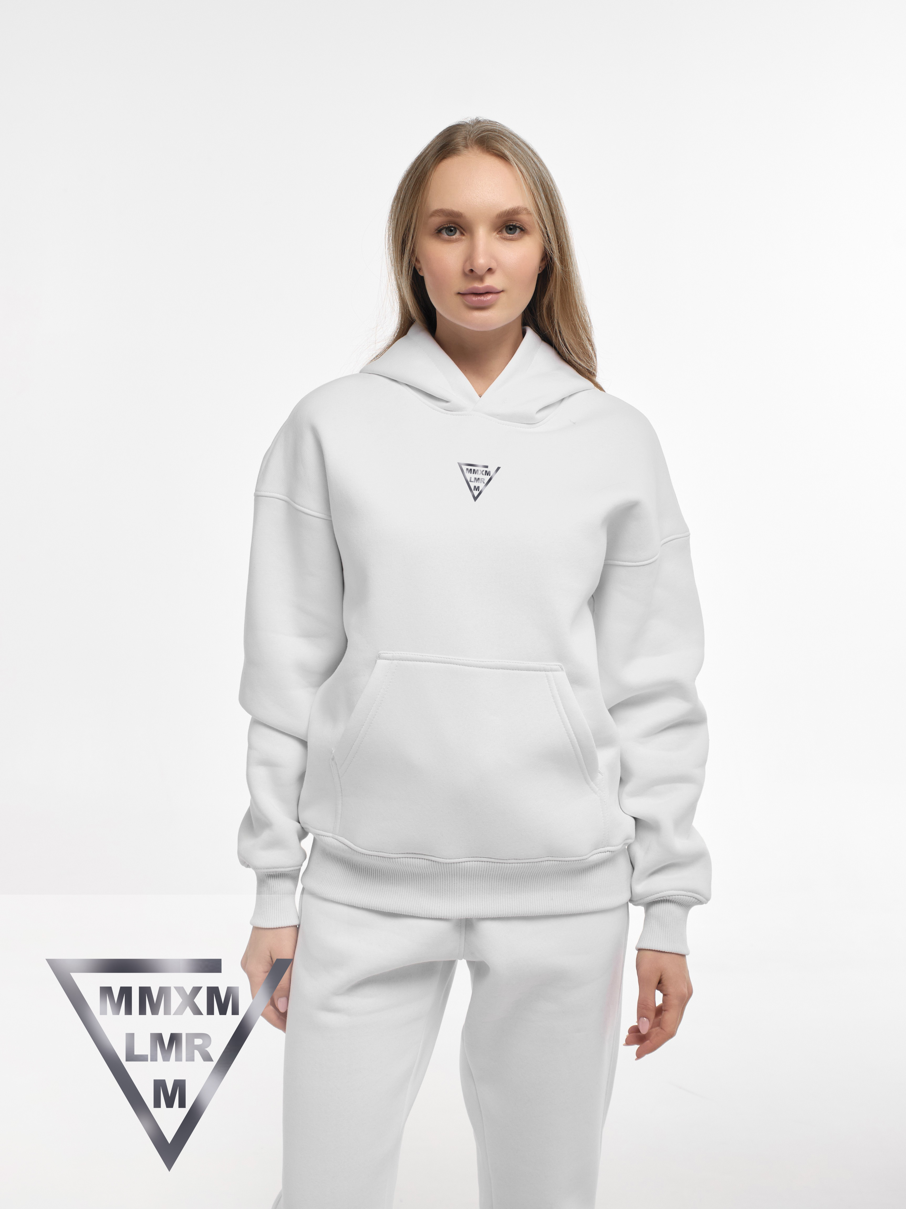 HOODIE IXTA "MONEY" | POCKET | WHITE EMOTION | XH1