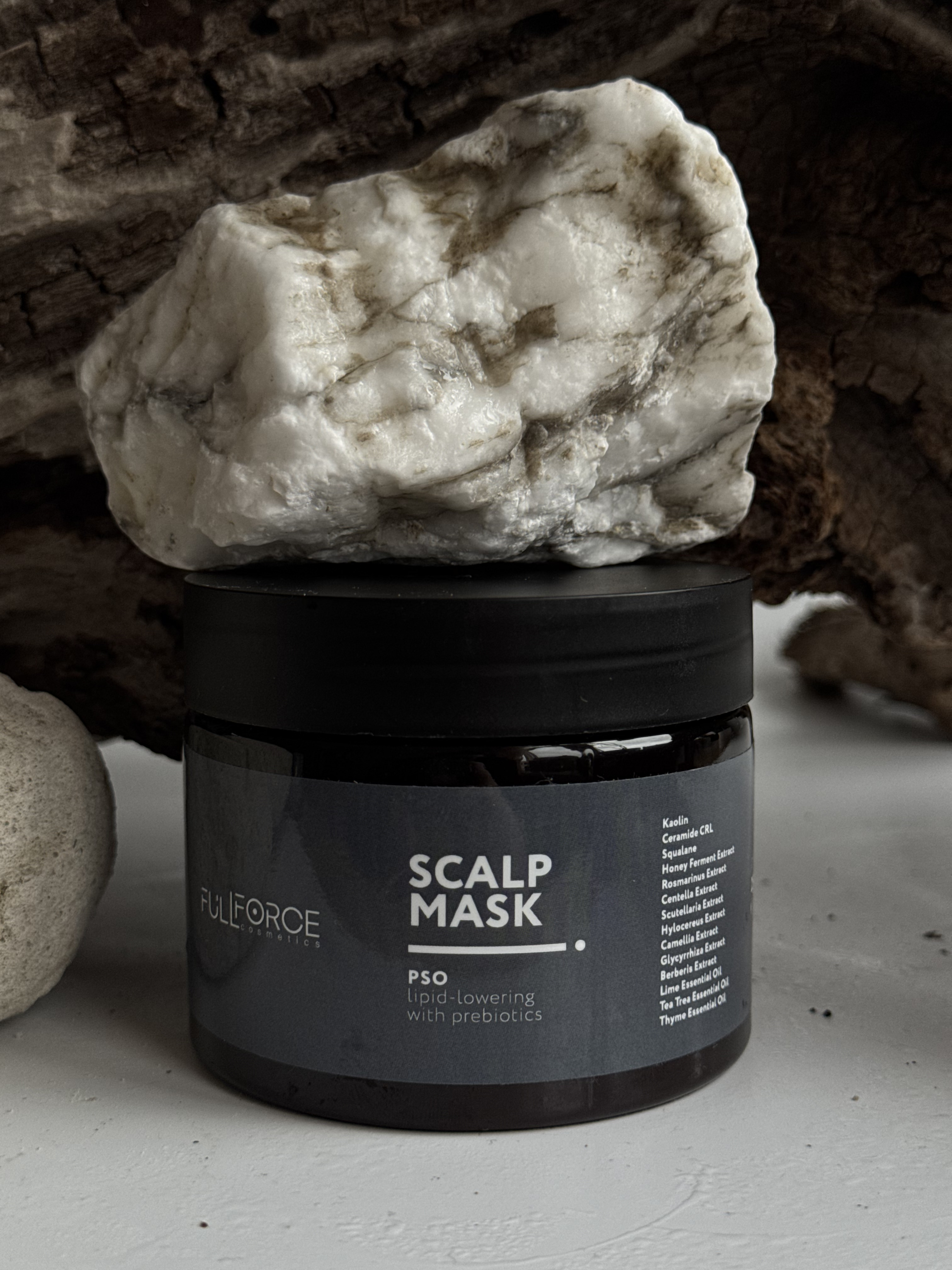 Маска-глина постбіотична для шкіри голови PSO SENSITIVE SKIN scalp mask Full Force 250 мл