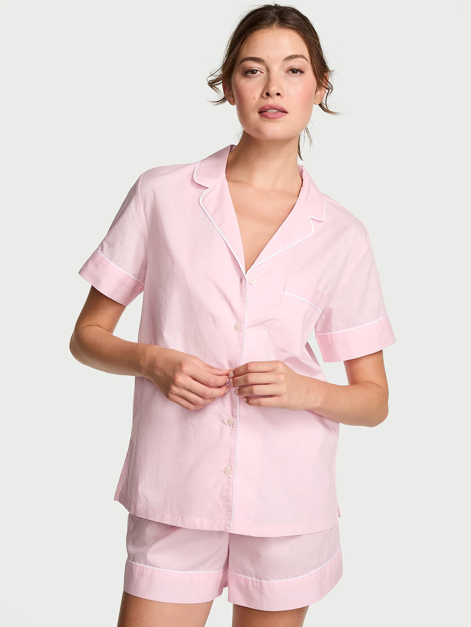 Котонова піжама 100% Heritage Cotton Short Pajama Set