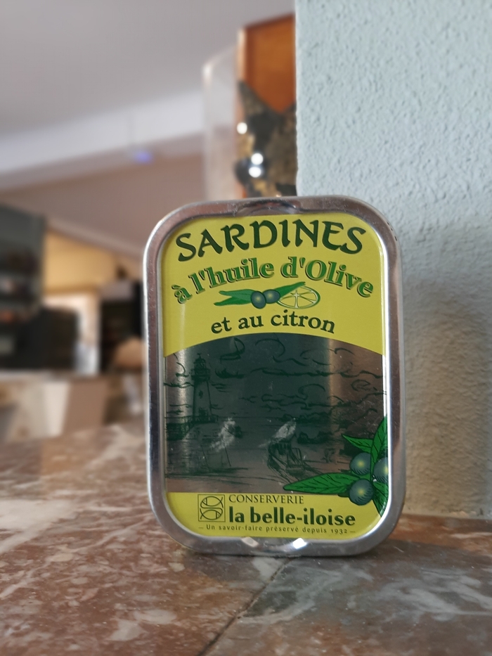 Sardines à l'Huile d'Olive et au Citron - La Belle-Iloise