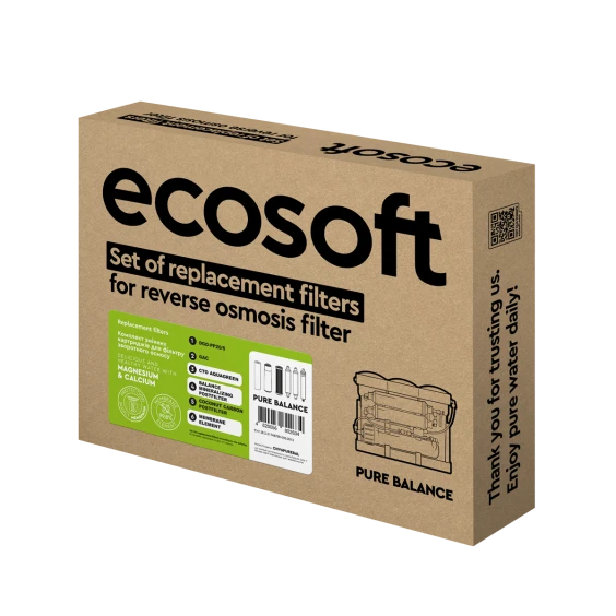 Комплект картриджів Ecosoft P'URE Balance "12 міс" (CHV6PUREBAL)