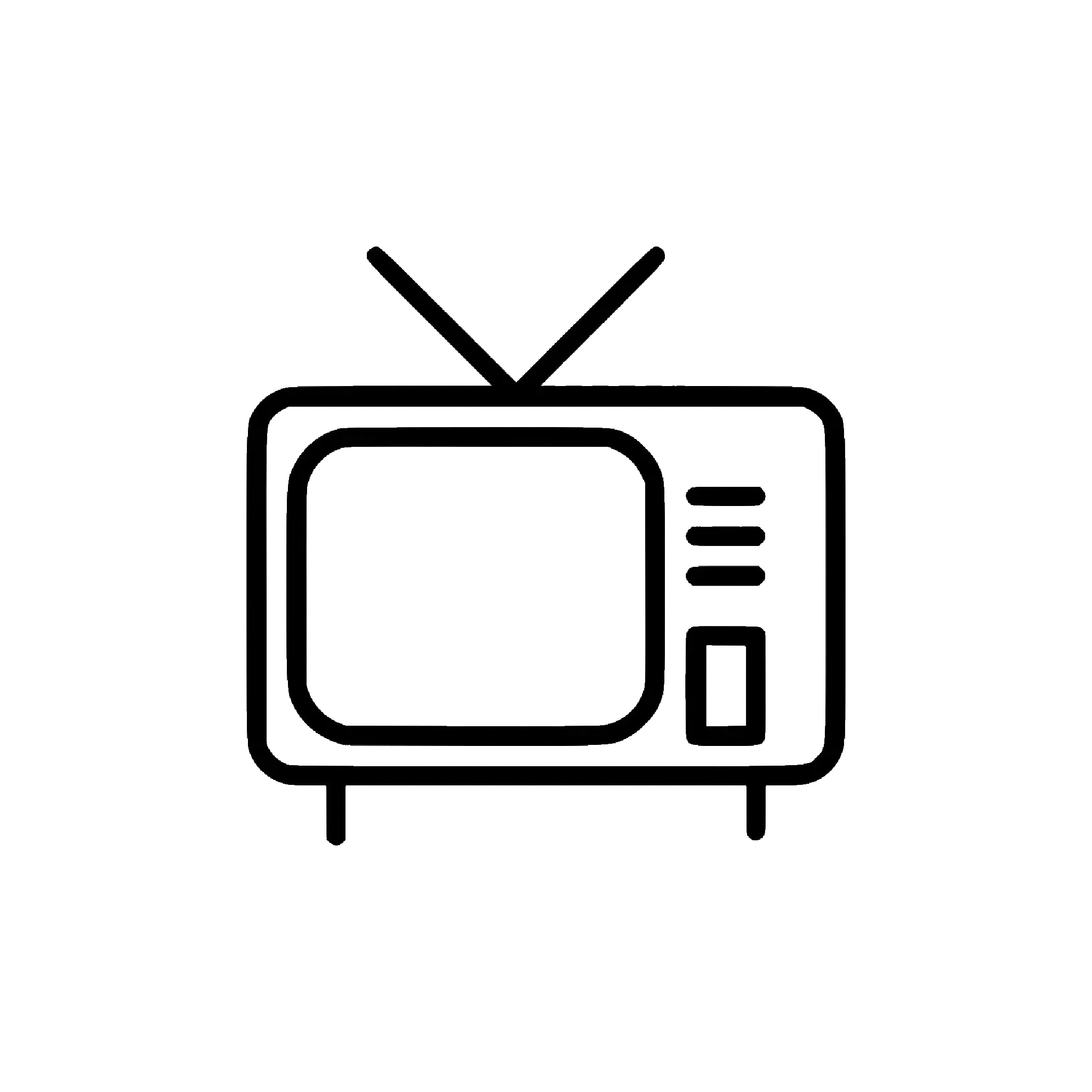 Oude TV