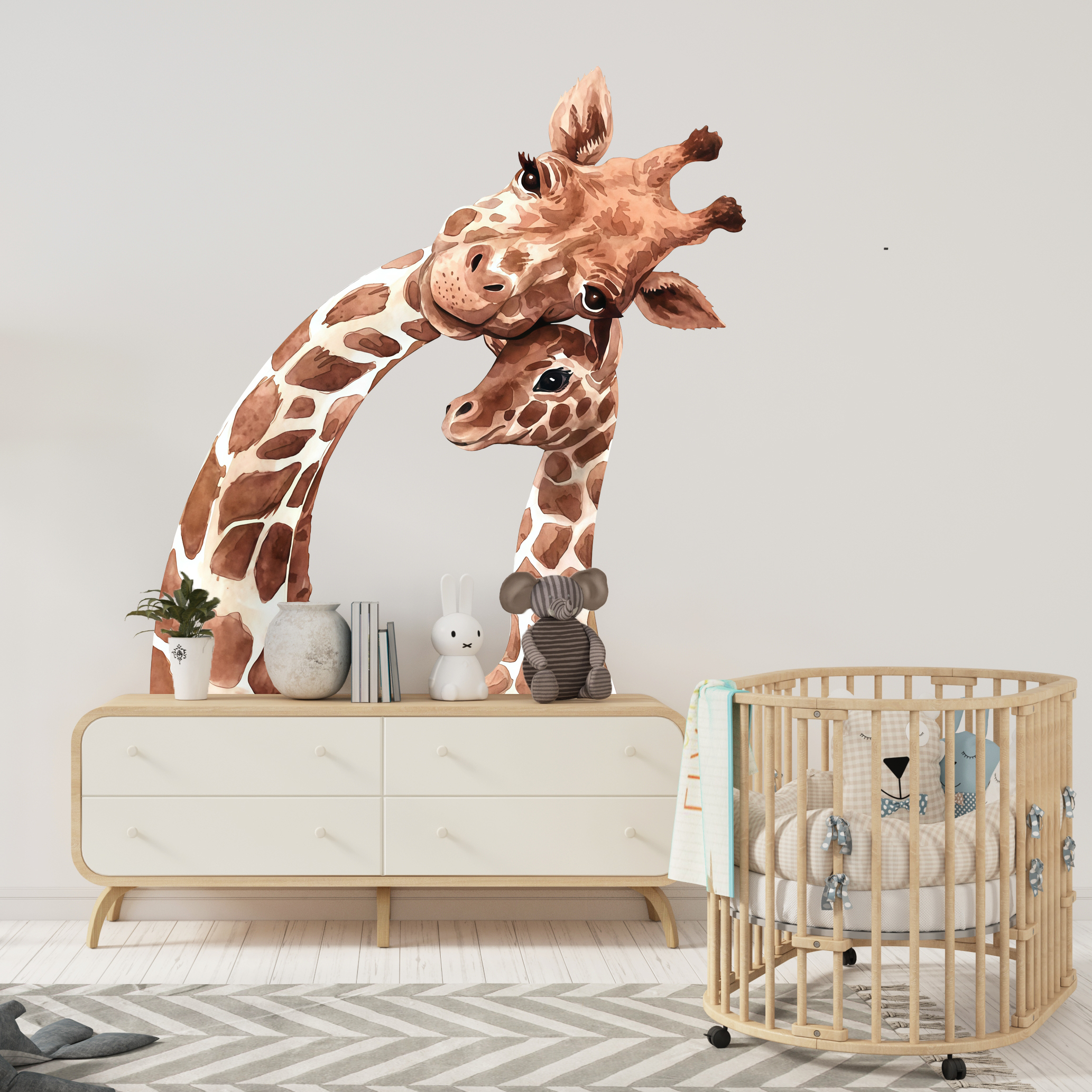 Наліпки "Жирафа 17.77"