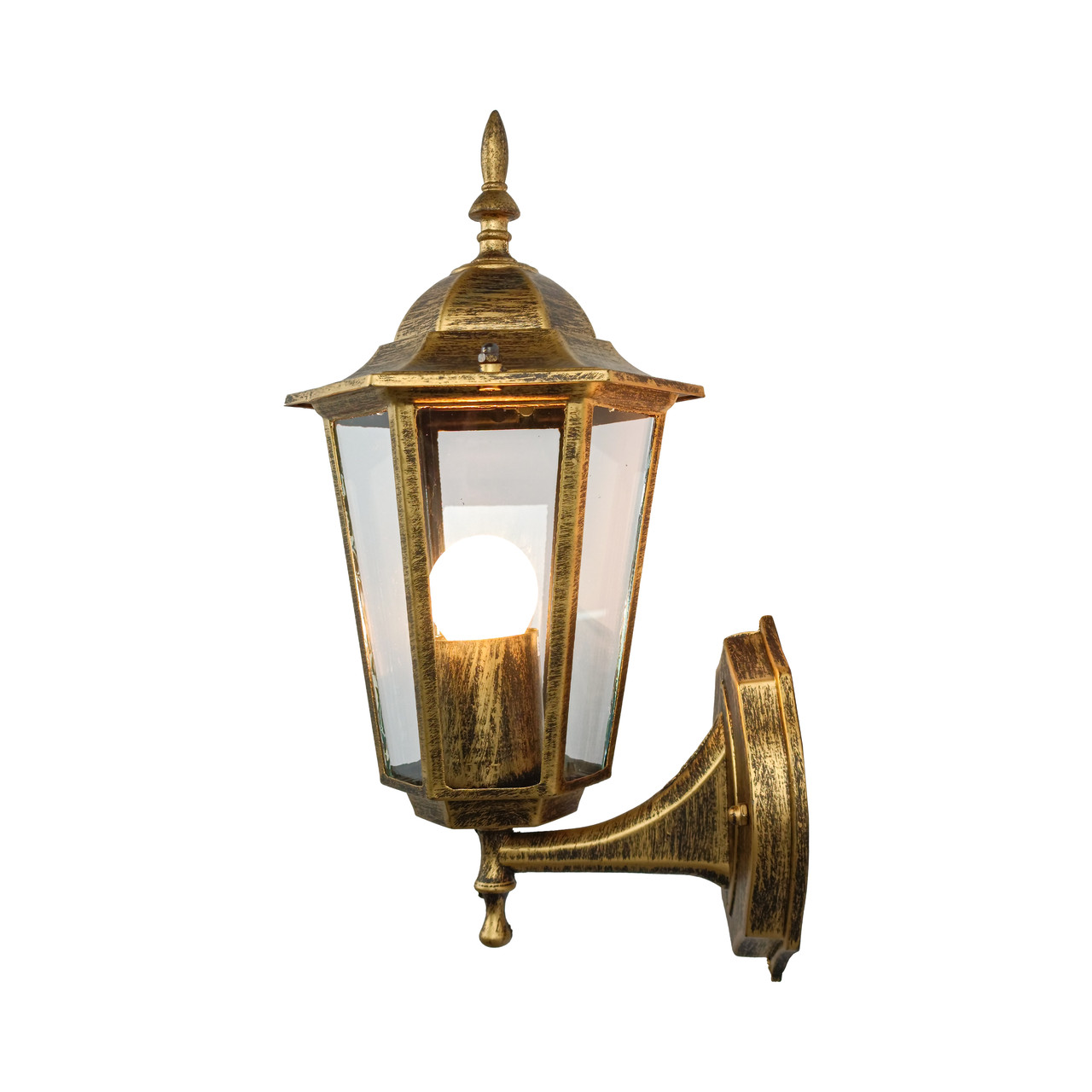 Світильник парковий 8092 W настінний коричневий