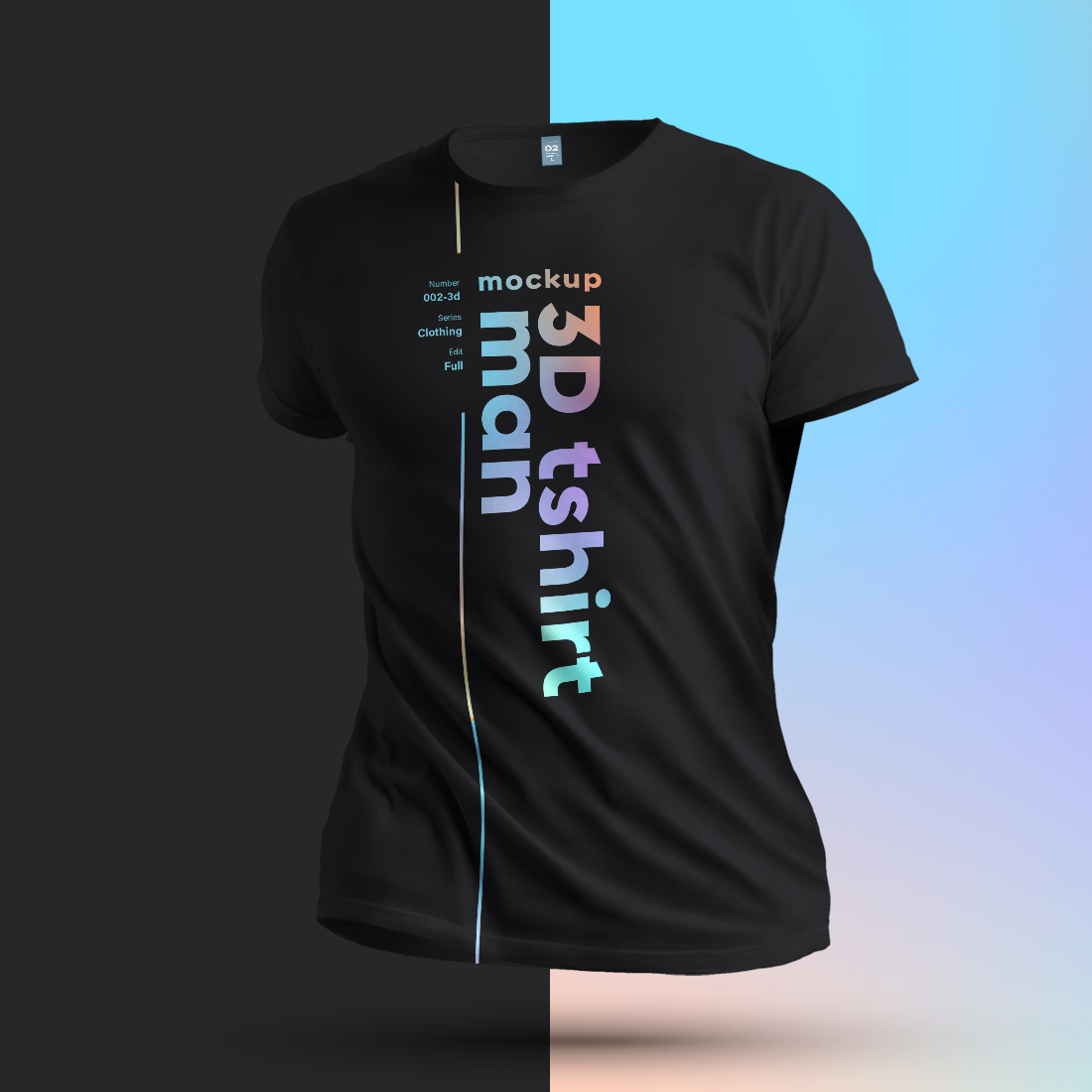 8 Mockups 3D T-Shirts