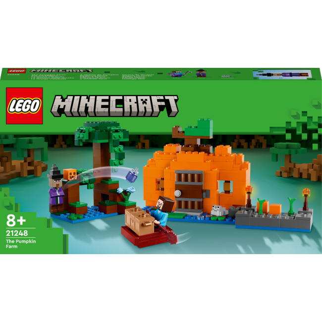 Конструктор LEGO Minecraft Гарбузова ферма (21248)