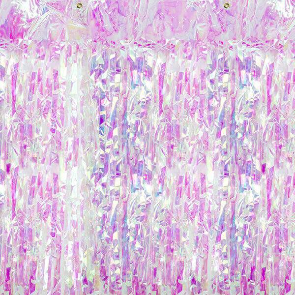 Двосторонній дощик перламутр 90x250см