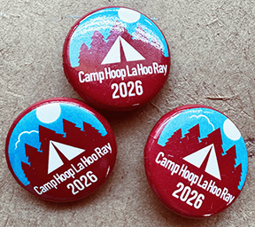 2. Camp HoopLaHooRay 2026 Button