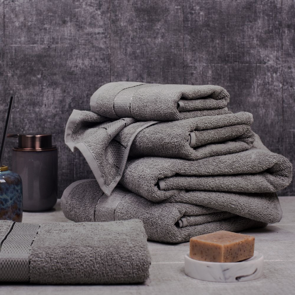 Рушник махровий 100% бавовна Графіт