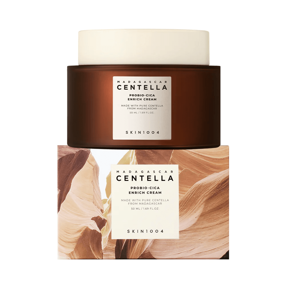 Зволожуючий крем з пробіотиками та центеллою SKIN1004 Madagascar Centella Probio-Cica Enrich Cream