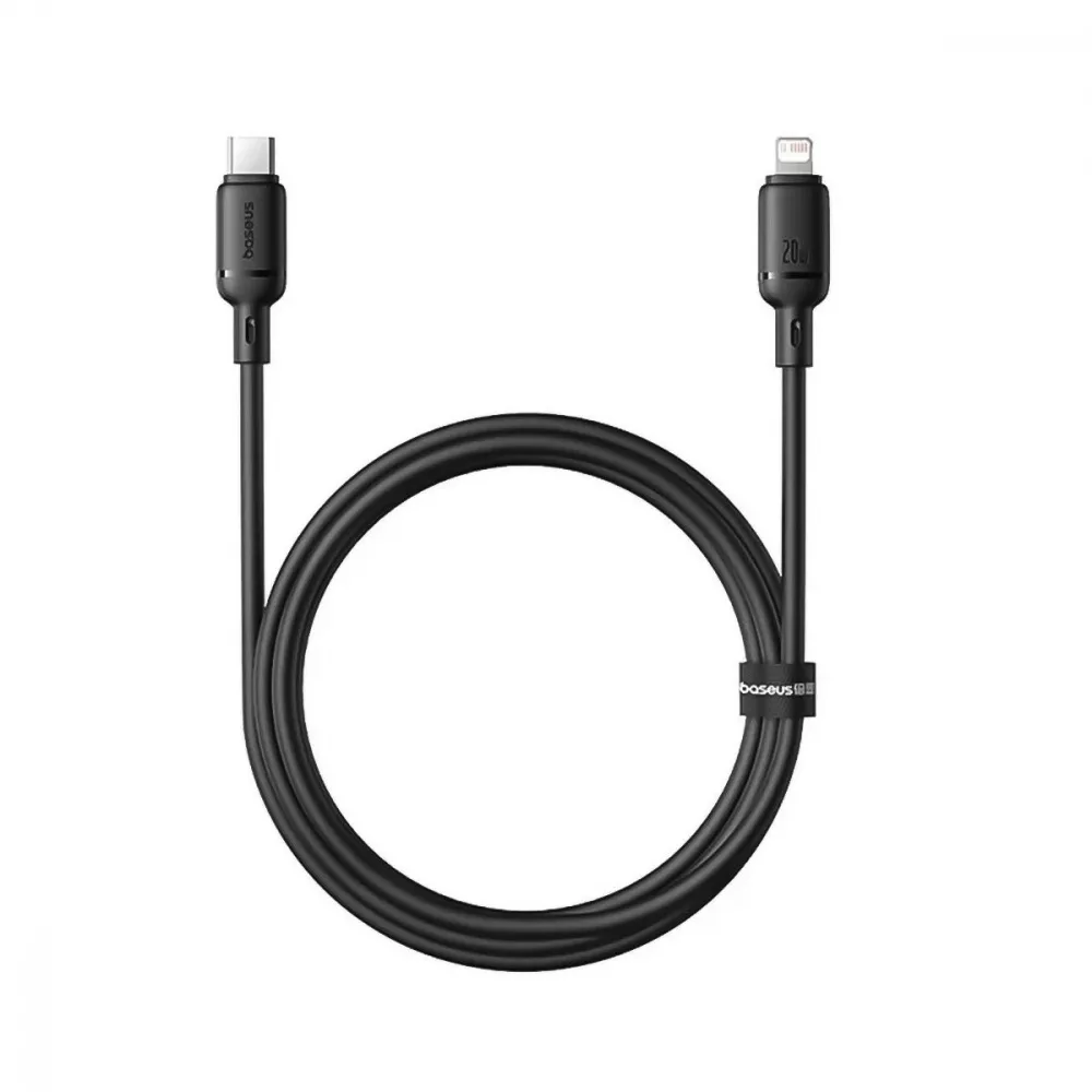 Кабель Baseus Silky Series Fast Charging Type-C to Lightning 20W (2m)