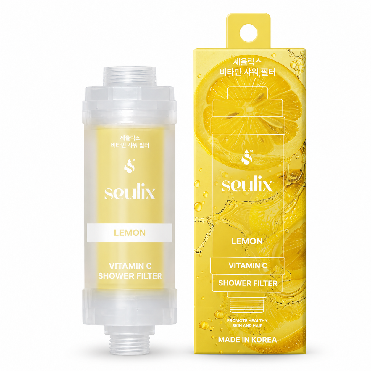 Вітамінний фільтр для душу з ароматом лимону Seulix Lemon Vitamin C Shower Filter