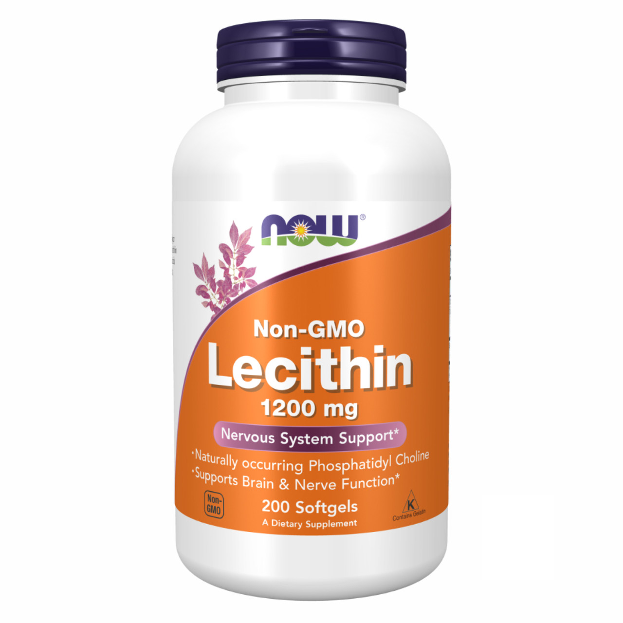 Соєвий лецитин, Lecithin 1200 mg - 200 sgels