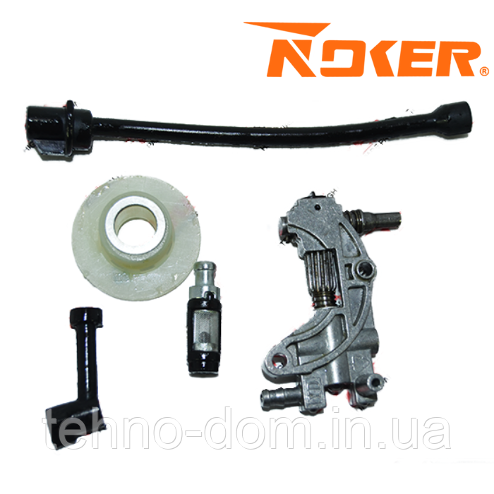 Маслонасос GL 45/52 до-кт привод + шланг масляний + фільтр + патрубок ( NOKER )