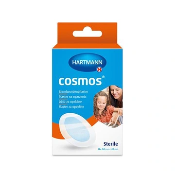 Пластир від опіків  Hartmann cosmos 8шт