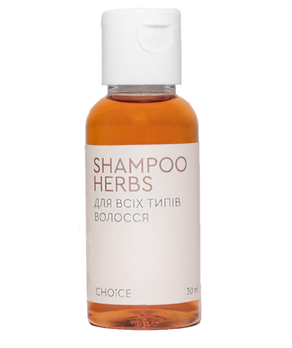 Пробник SHAMPOO HERBS / Шампунь для волосся серії Цілющі трави