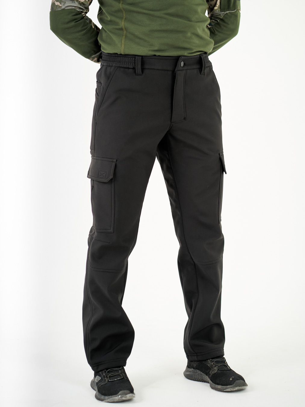 Штани чоловічі UKM Softshell чорні