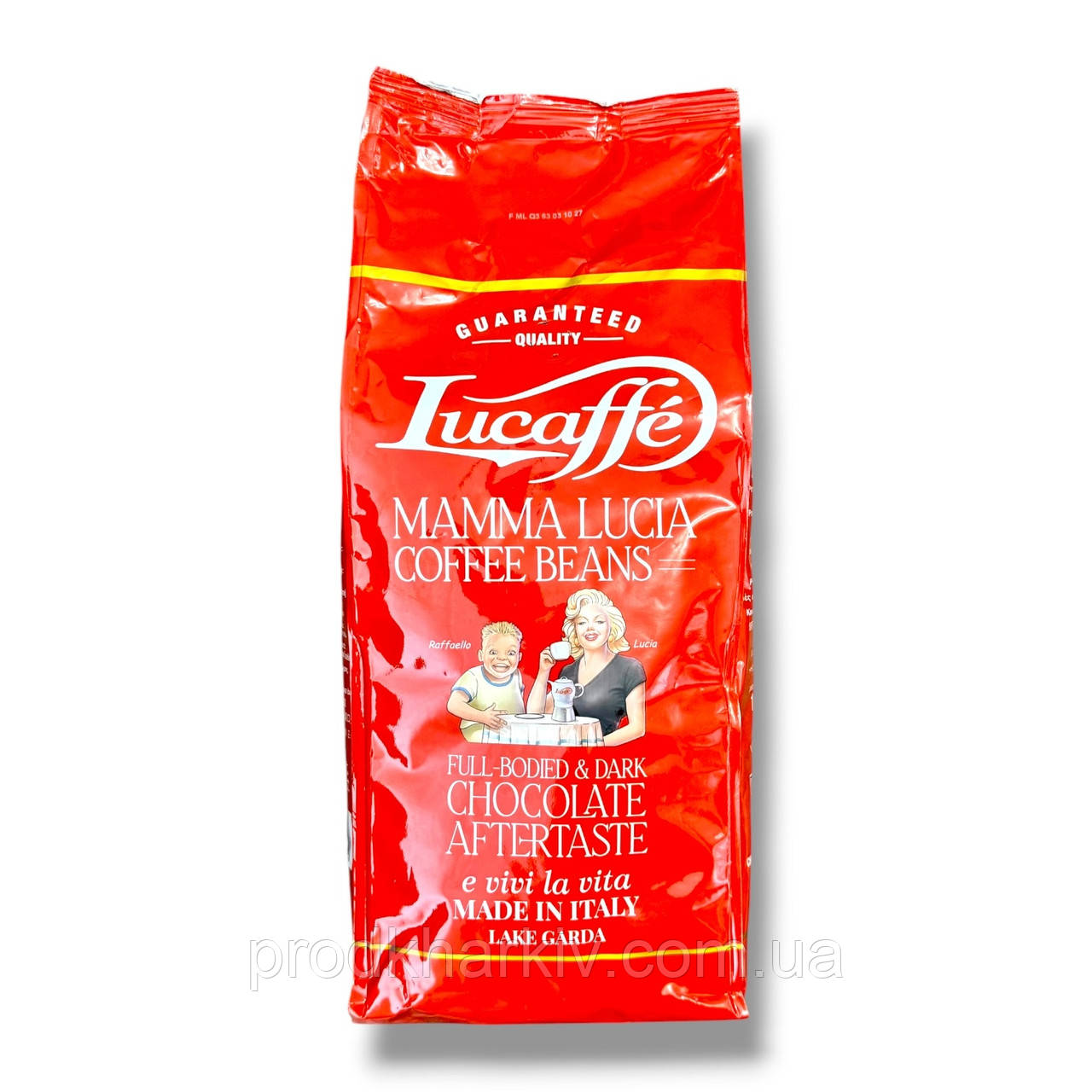Кава в зернах Lucaffe Mamma Lucia 1 кг (Італія)