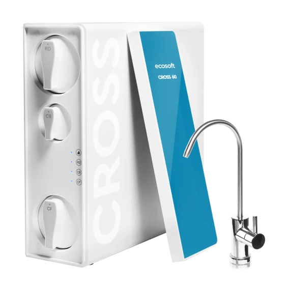 Компактний розумний фільтр зворотного осмосу CROSS 60  (MO3400PECO)