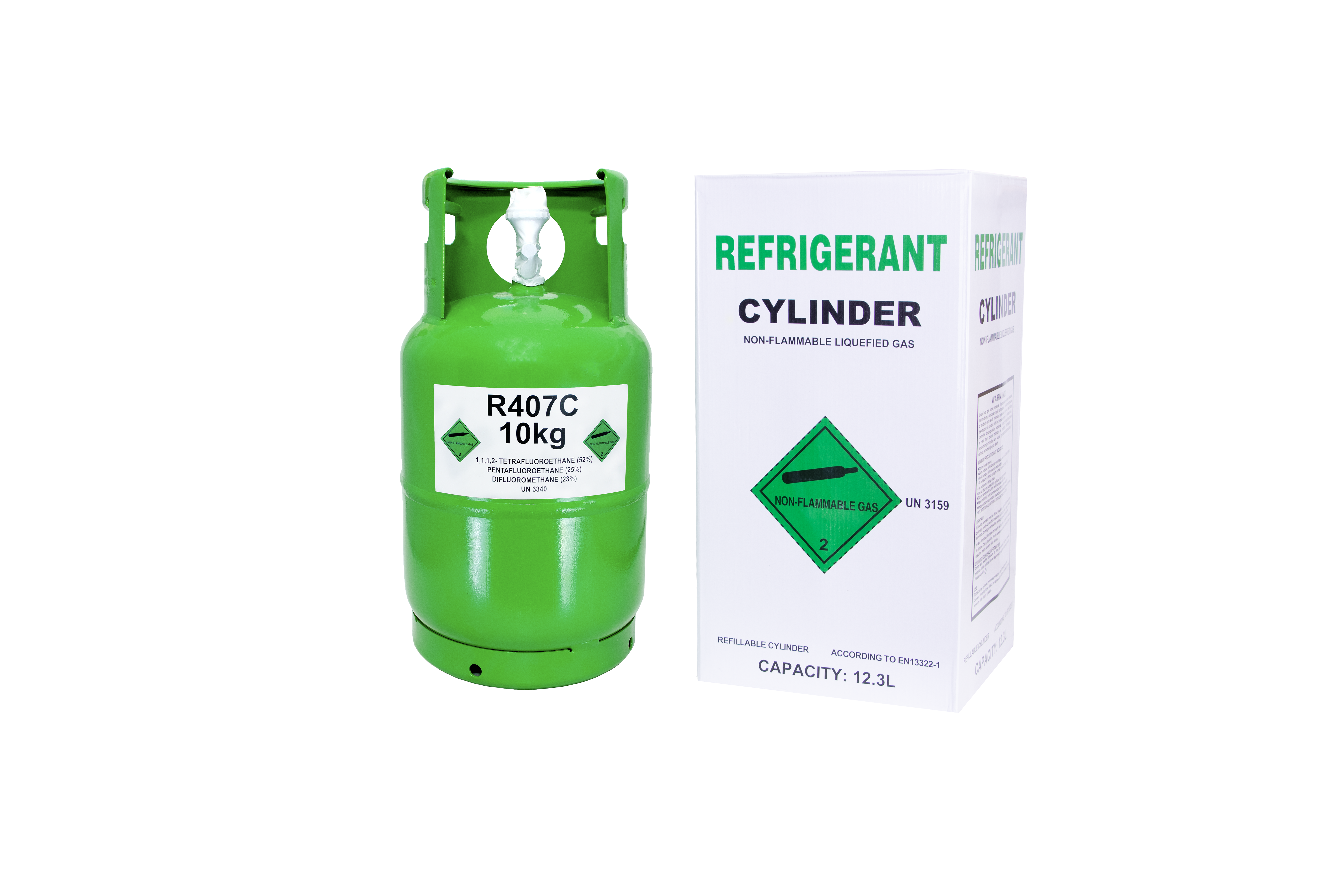 Фреон 407c Refrigerant 10кг