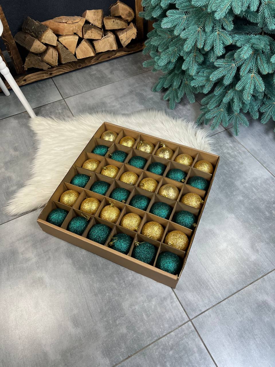 Подарунковий набір «Блискучий мікс» - ЗОЛОТО-СМАРАГД 🌻