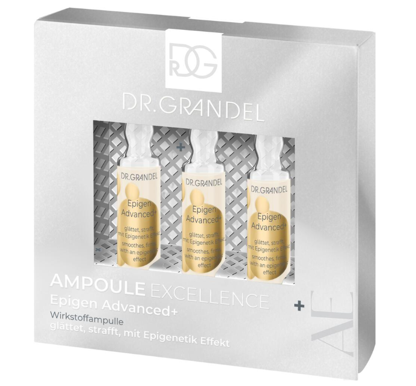 Високоефективні антивікові ампули з епігенетичним ефектом Dr. Grandel Epigen Advanced+, 3шт х 3 мл