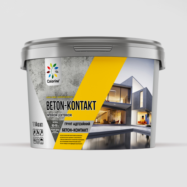 BETON-KONTAKT Ґрунтовка адгезійна бетон-контакт ТМ  COLORINA