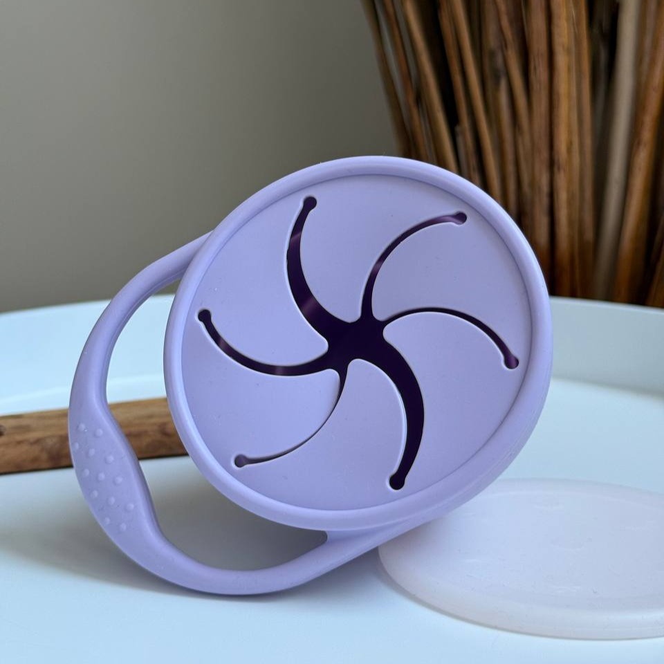 Складний снек-стакан Лаванда (Pastel lilac)