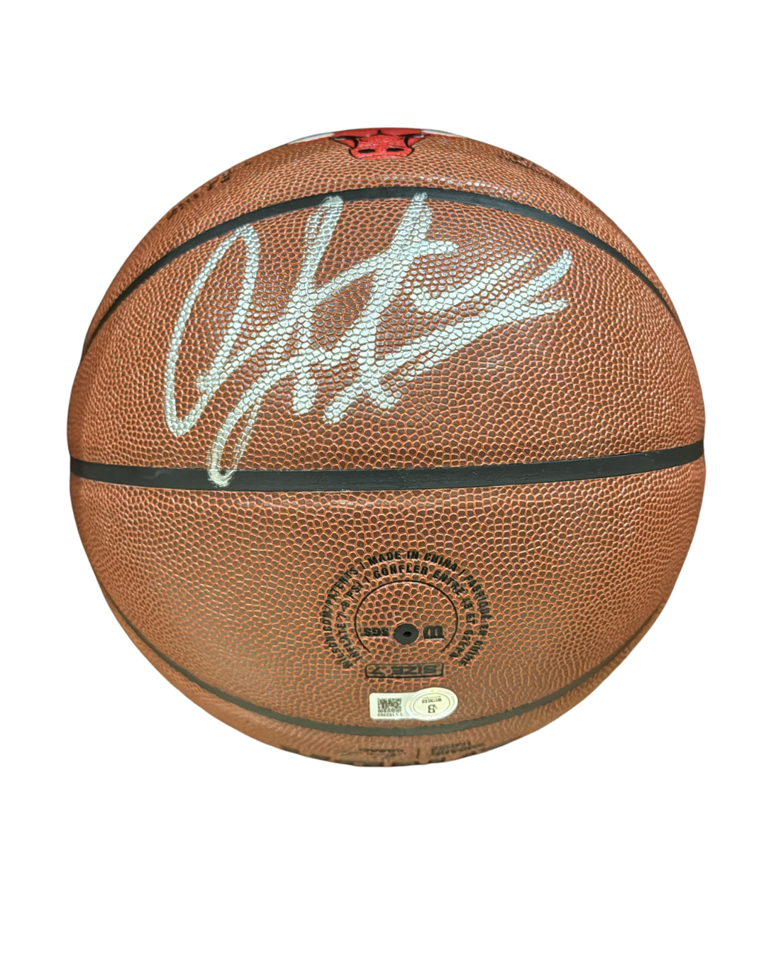 BALON AUTOGRAFIADO POR DENNIS RODMAN BECKETT