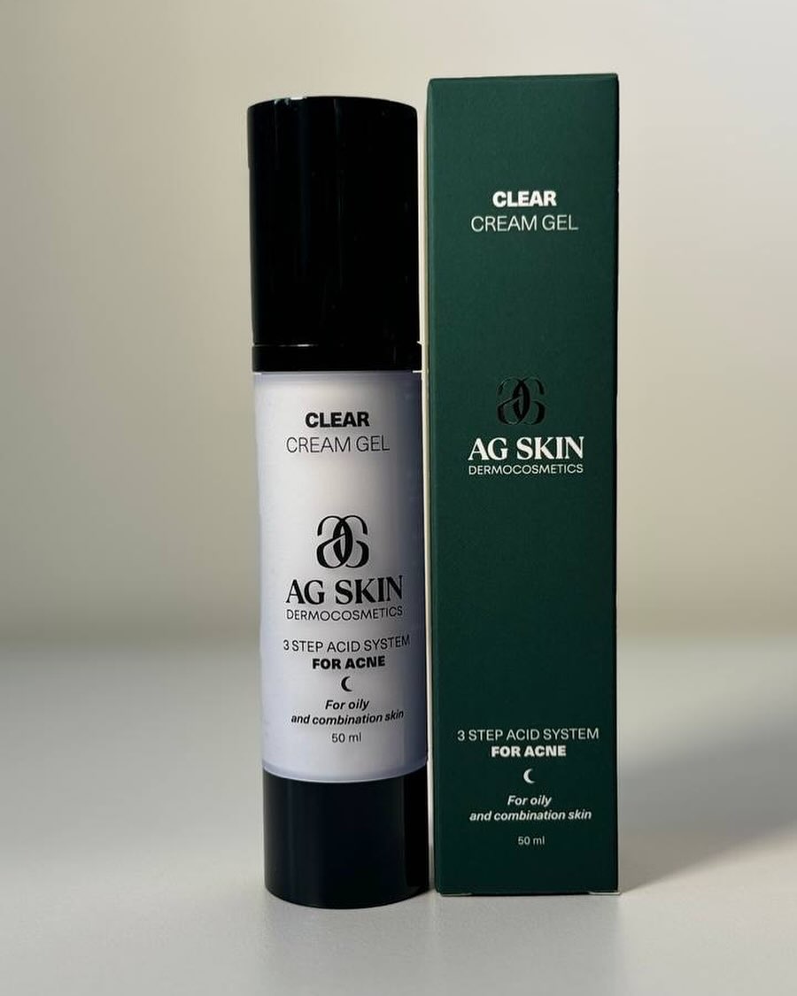 AG SKIN CLEAR Cream Gel, 50 ml - Очищуючий крем гель