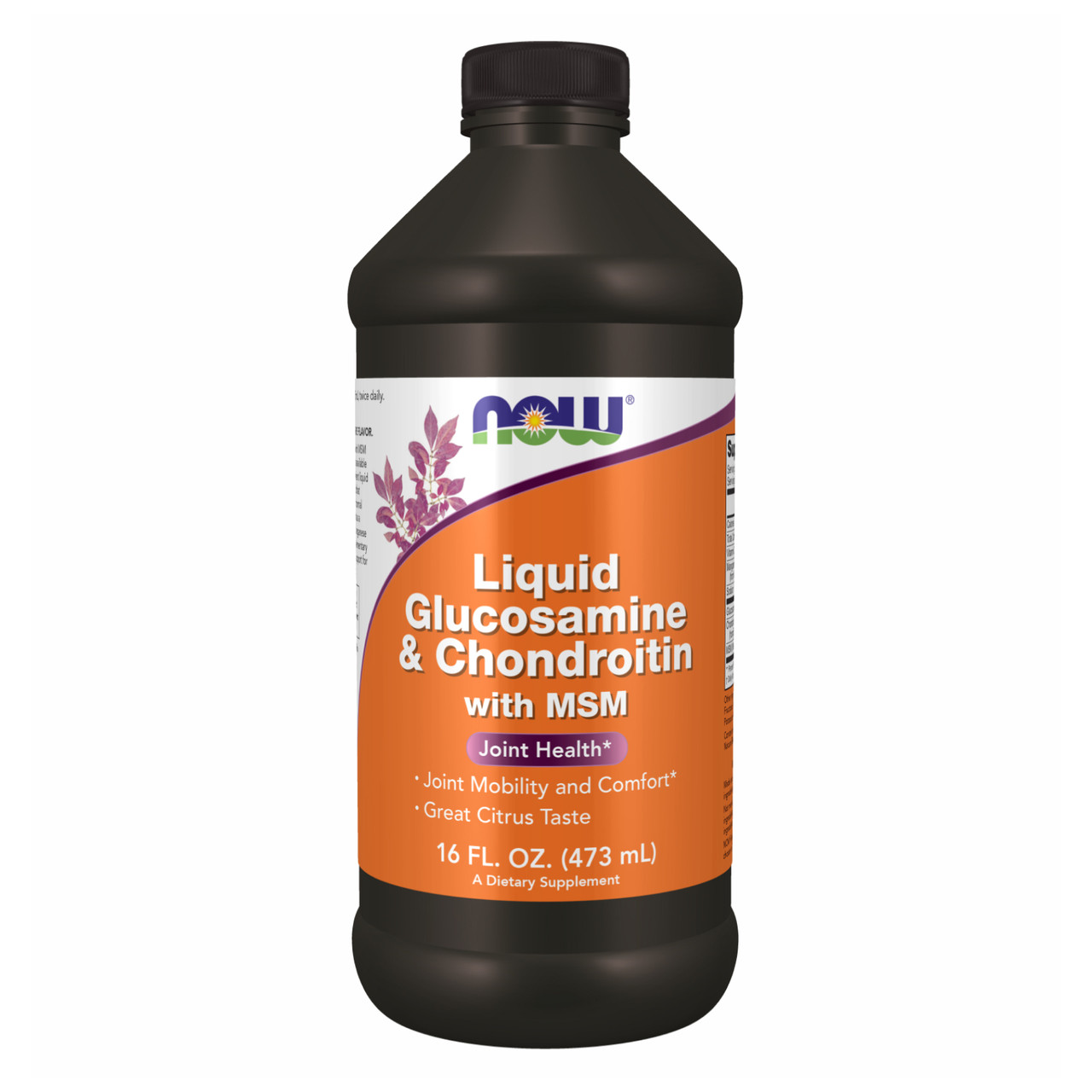 Глюкозамін Хондроїтин, Liguid Glucosamine Chondroitin with MSM - 473ml