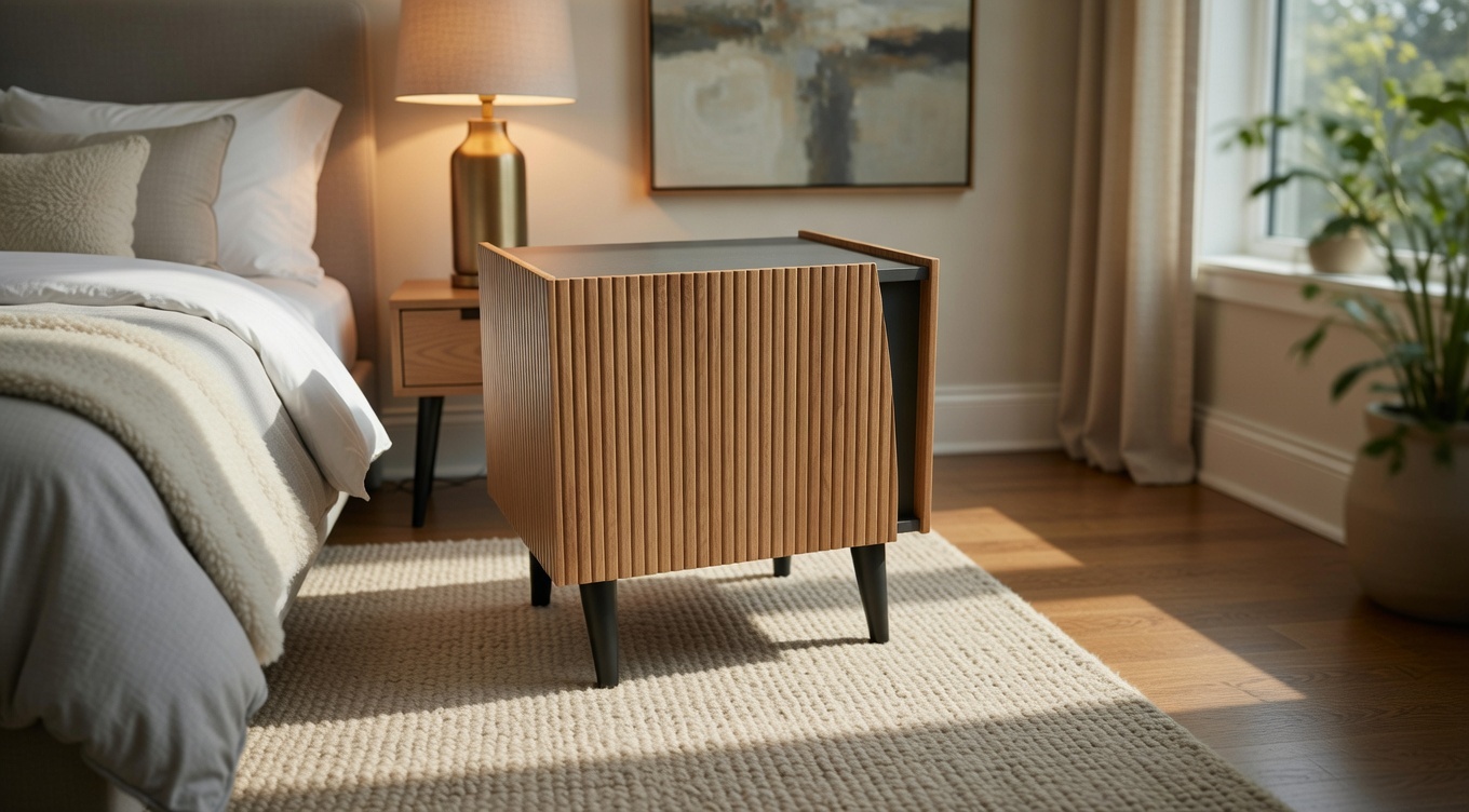 Тумба приліжкова на ніжках